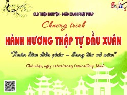 HÀNH HƯƠNG THẬP TỰ ĐẦU XUÂN QUÝ MÃO (2023) TỈNH ĐỒNG THÁP